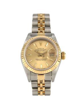 Rolex Datejust Stainless Steel Yellow Gold Automatic Watch